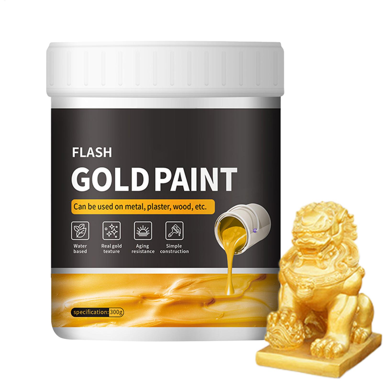 Painting Supplies - Płynna farba złotna do złocenia 300g,