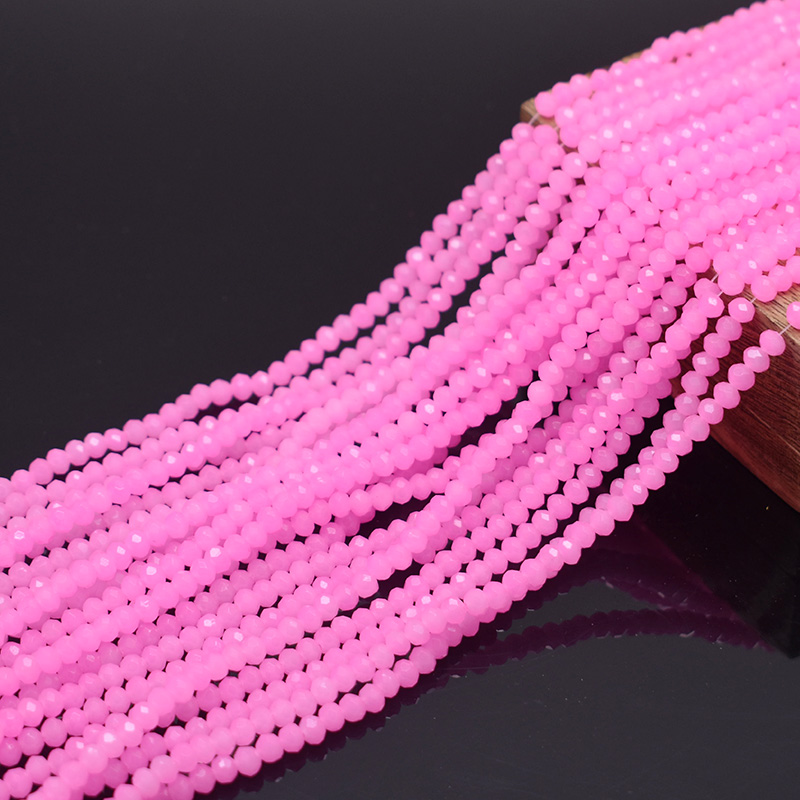 Glass Seed Beads 2Mm Jewelry Making - Jasny brzoskwiniowy róż 1 2 3