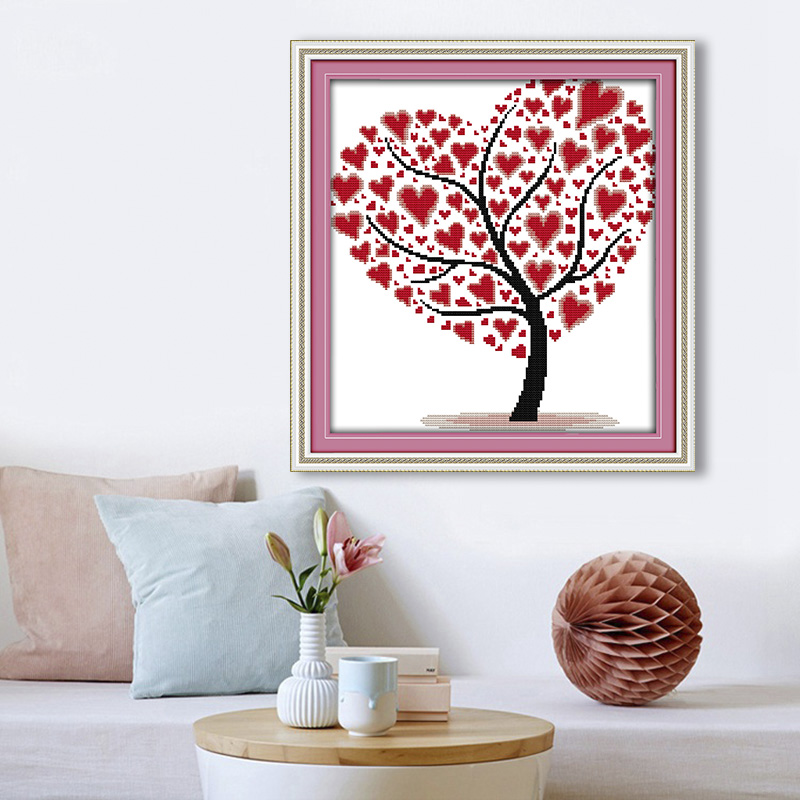 Cross Stitch Stamped Kits Beginners - Zestaw do haftu krzyżykowego z nadrukiem