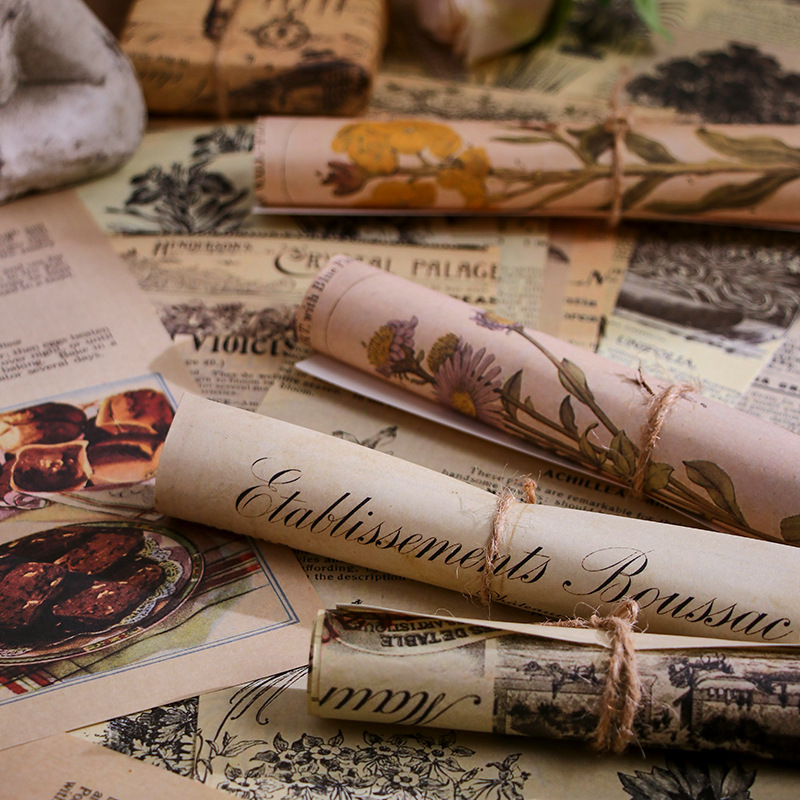 30 sztuk Vintage papier do scr – Vintage Junk Journal Scrapbooking Paper recenzja i cena